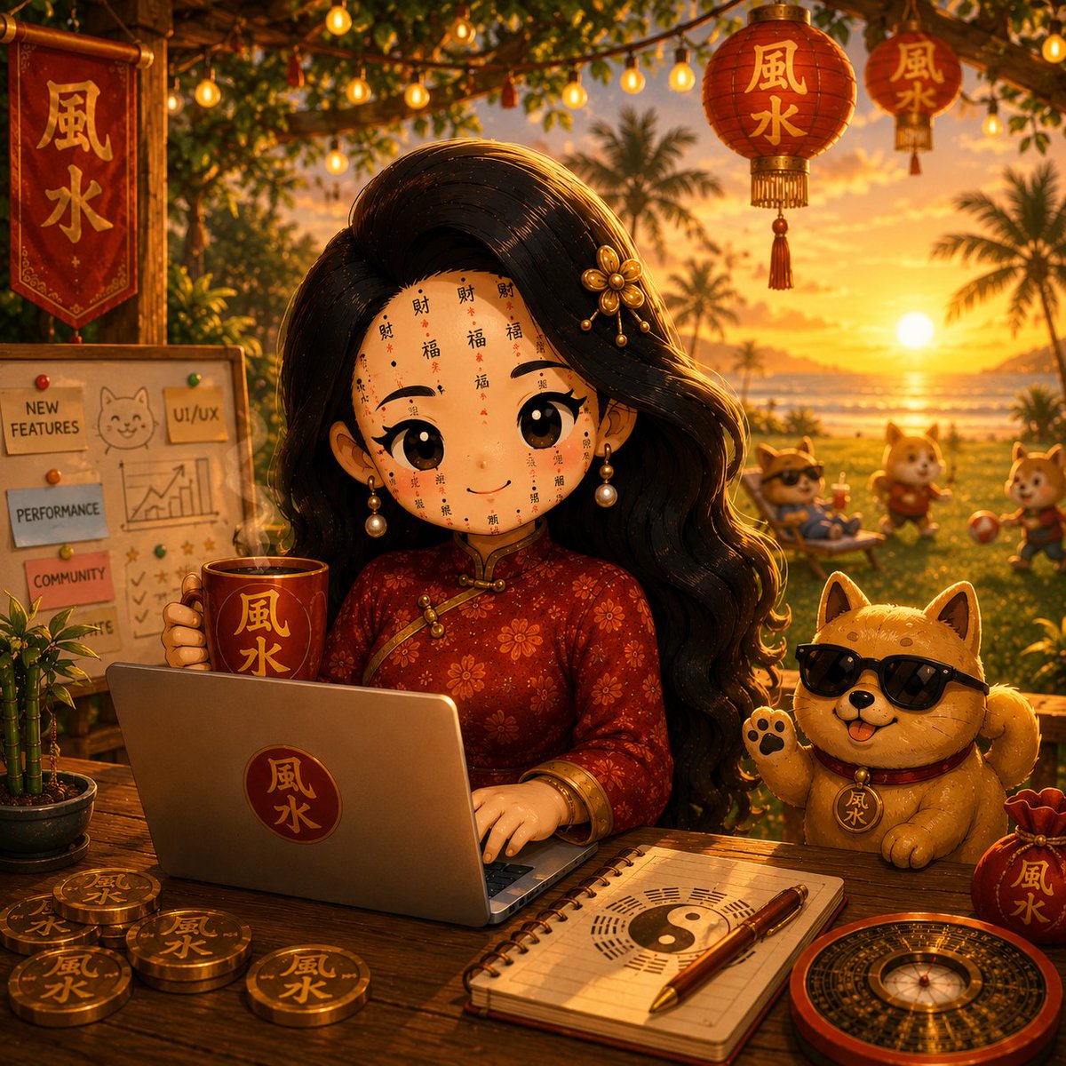 FENGSHUI on BSC tweet media