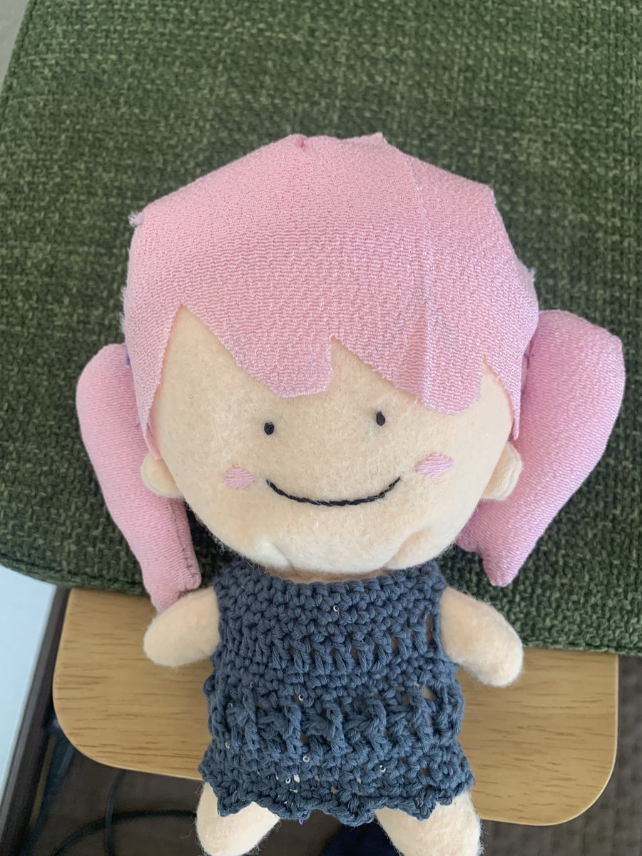 わたしの自信作 ぬいぐるみをフェルトで作りました✨