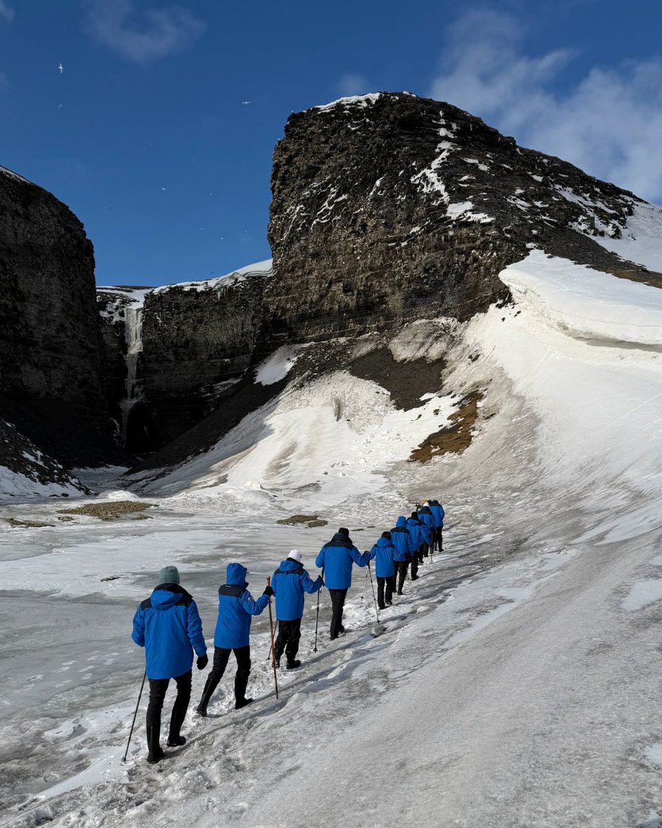 inspirato's tweet photo. From Oslo to the Arctic Circle, this Inspirato journey aboard the N.G. Resolution was one for the books. ✨
44 members embarked on an unforgettable expedition through Svalbard, beginning with an exclusive welcome reception at Oslo’s iconic FRAM Museum before setting sail toward glaciers, polar landscapes, and once-in-a-lifetime moments in the Arctic. 

What started as an expedition quickly felt more like a family reunion, with members reconnecting from past Inspirato adventures and forming new friendships along the way.

Explore more with us via https://t.co/N7NwbgINGP