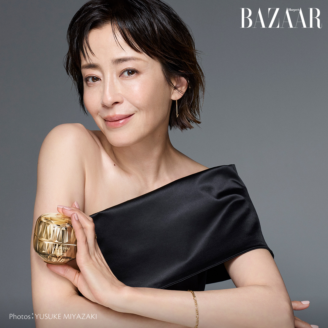 ◤宮沢りえが語る至高のクリーム◢ クレ・ド・ポー ボーテの美の英知を