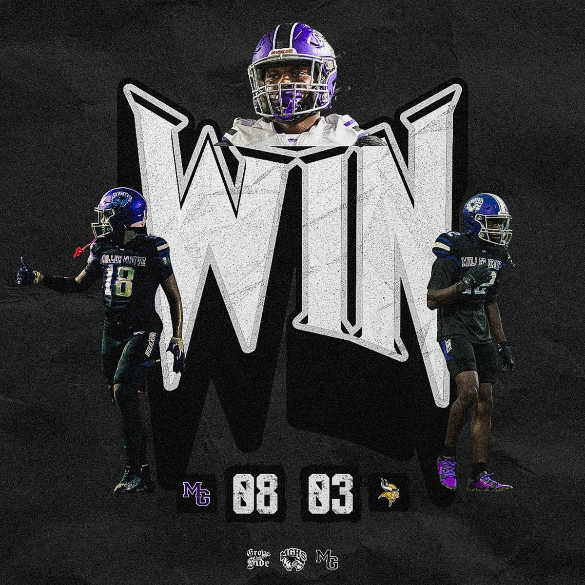 Miller Grove Football tweet media