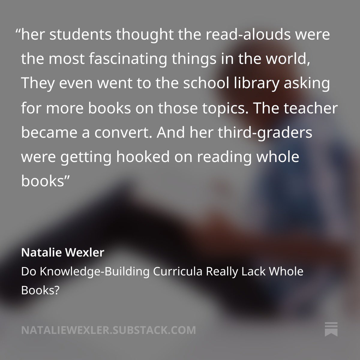 Knowledge Matters tweet media