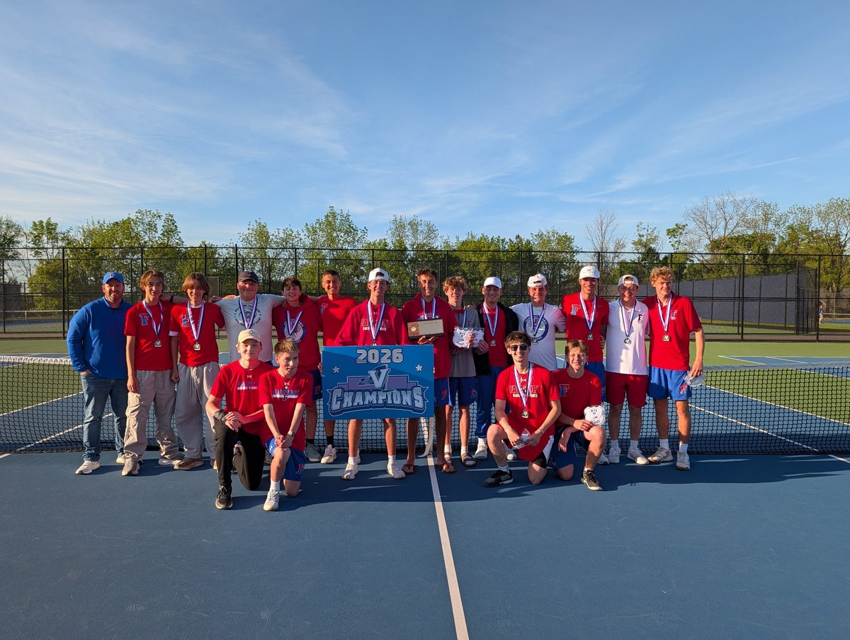 FCSDSports's tweet photo. Class A1 Champions @SecVAthletics @SectionVBTennis @FCSDtweets https://t.co/pJWFRFxphz