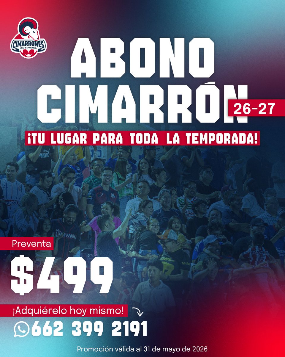 Cimarrones de Sonora tweet media
