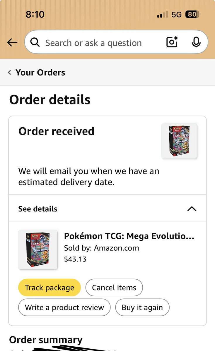 thomasbanks224's tweet photo. @PokemonDealsTCG Just got it thanks bro https://t.co/aFKrxFv5Xs