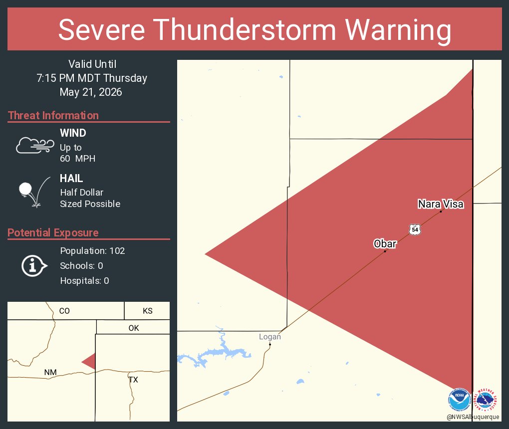 NWS Albuquerque tweet media
