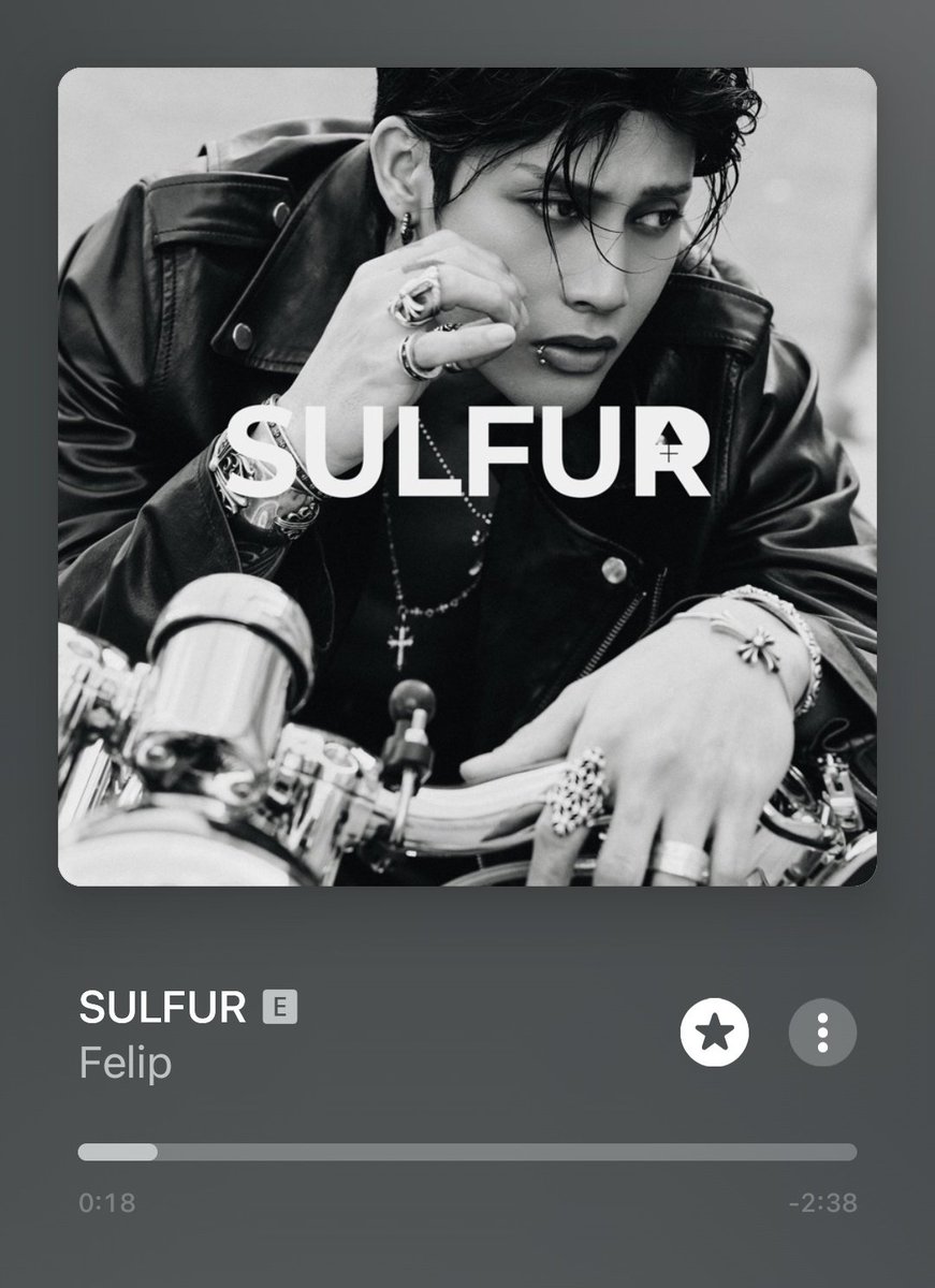 wiseSeerJahjah's tweet photo. Stream Sulfur 🖤🎸

@felipsuperior #FELIP 
#FELIP_SULFUR

🔗https://t.co/HkPAlDnQqr https://t.co/pf4DuodU22