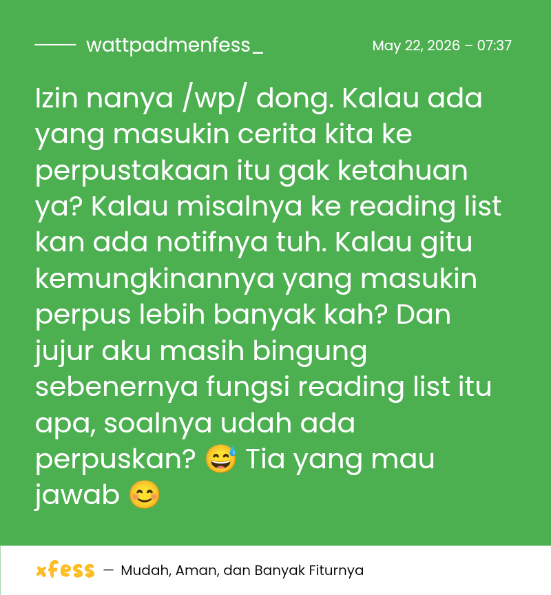 wattpadmenfess /wp/ tweet media