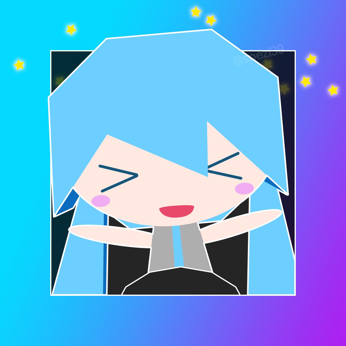 UnawareClefable's tweet photo. おたんじょうびおめでとう🎂🎉💙🤍@23_twt https://t.co/PFKceSNQkp