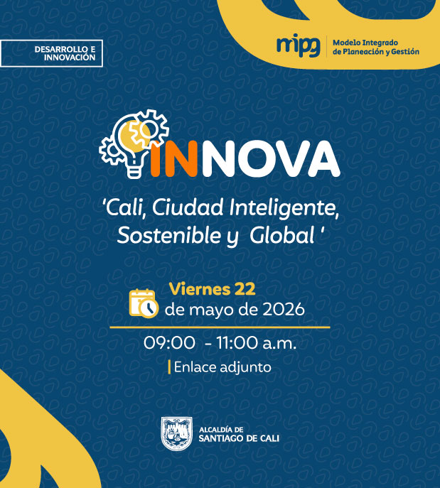 VictorRadialist's tweet photo. ✨¡Agéndate MAÑANA a nuestra Escuela INNOVA 2026!
Alcaldía de Cali, la Secretaría de Gobierno, el DADII y DATIC, invitan:

🌆Cali, Ciudad Inteligente, Sostenible y Global
🗓️ Fecha: Viernes, 22 de mayo
⏰ Hora: 9:00 – 11:00 a.m.
🔗 Conéctate aquí: https://t.co/LnYyYFefJs https://t.co/1pMJXhqHfj