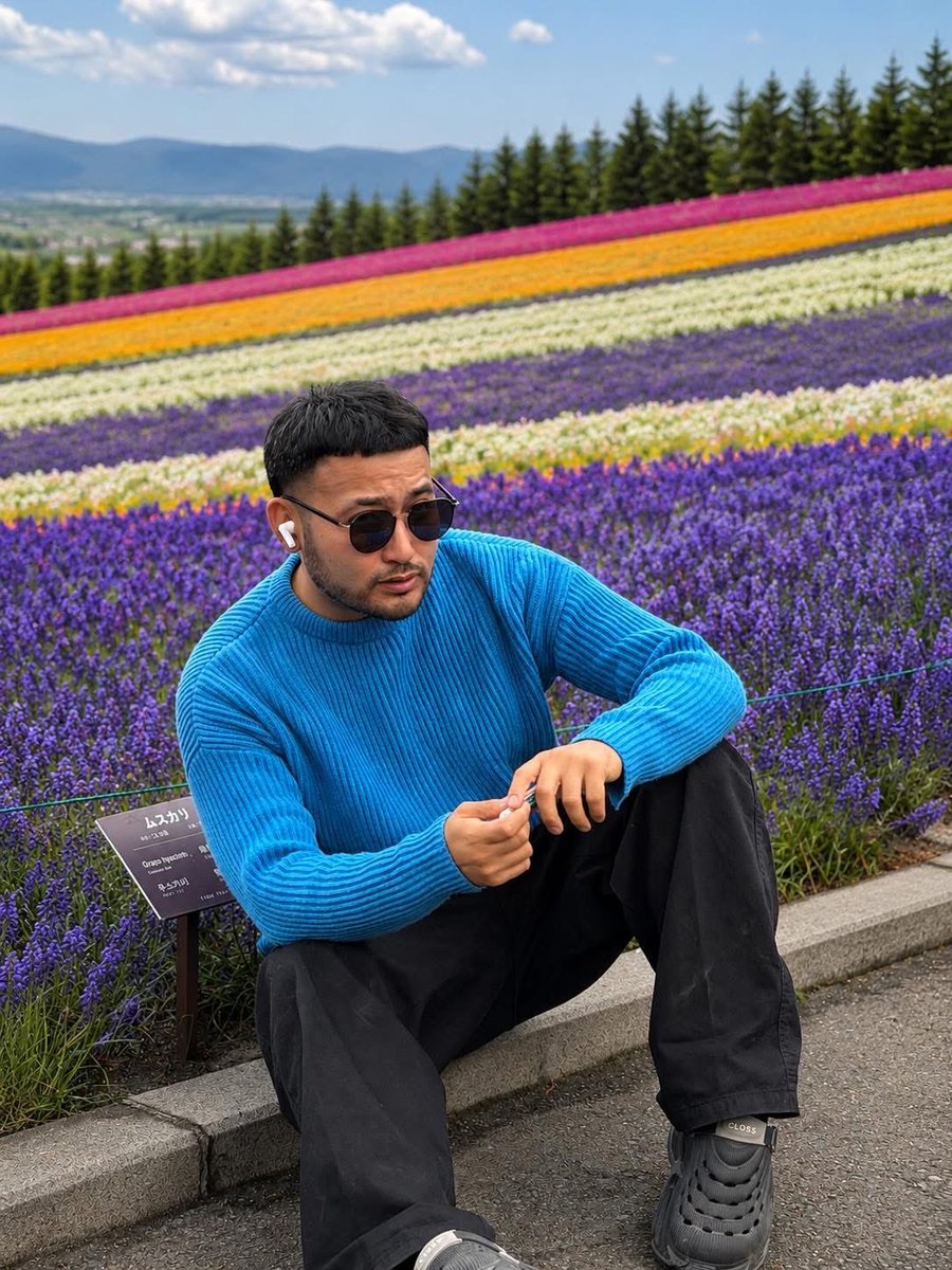 amad2o2's tweet photo. Mala painting sa ganda ng paligid pero mas iba pa rin kapag personal mong naamoy ang lavender at malamig na hangin ng Furano, Hokkaido. 🇯🇵

Isa ito sa mga moments na mapapa-stop ka talaga at mapapasabi ng “grabe, totoo pala talaga to.
Nature, colors, fresh air, at peace of mind https://t.co/zIxVIZvfAC