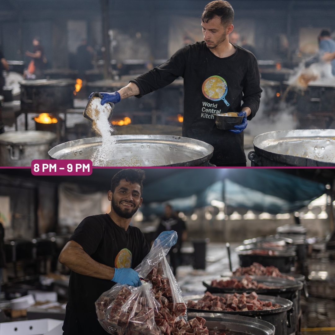 WCKitchen's tweet photo. Get a glimpse into the workflow inside one of WCKs kitchens in Gaza 🧑‍🍳🍲 (1/2) https://t.co/8NuDUolCOT
