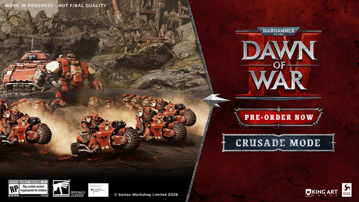 Dawn of War IV tweet media