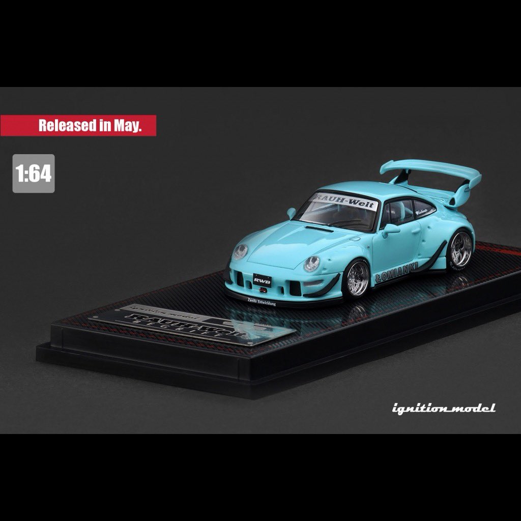 ignitionmodel's tweet photo. 5月発売のイグニッションモデル新製品は、本日 5月22日（金）からIGモデル公式オンラインショップで販売開始しました。お早目にご利用ください！

今月発売の新製品は新規型の初物、1/18スケール「CROWN Royal Saloon G (130)」「LB-WORKS 308」をはじめ、多数発売します。

https://t.co/meenYaxhSc https://t.co/F8EcVmmR1c