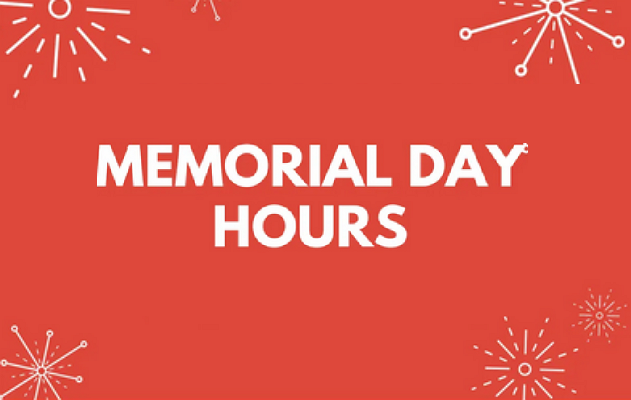 ShubertWellness's tweet photo. Please note, our office will be closed Saturday, May 23rd thru Monday, May 25th for Memorial Day.

Have a great holiday. https://t.co/yuU9u5Je4w