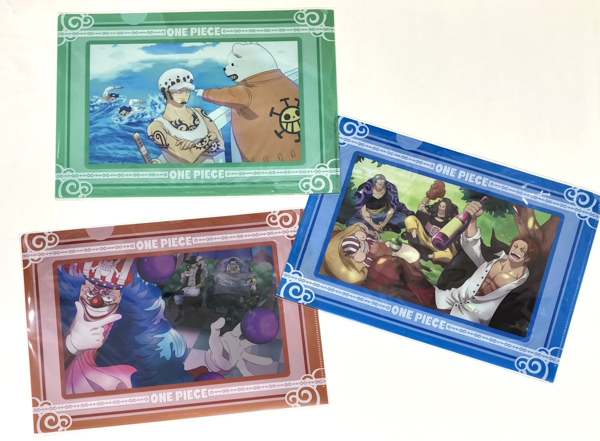新商品】 【ONE PIECE】Daily Life Series クリアファイル 麦わらの