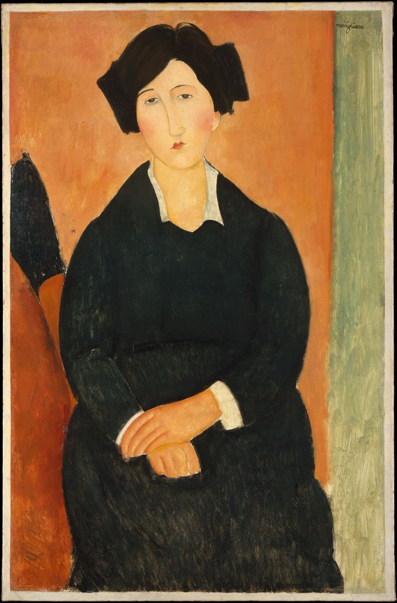 yebosfaye's tweet photo. The Italian Woman
ca 1918-19
Amedeo Modigliani 
(Italian, Livorno 1884
–1920 Paris)

The Met Open Access

Buon Weekend🌻 https://t.co/8eg1HssuY1
