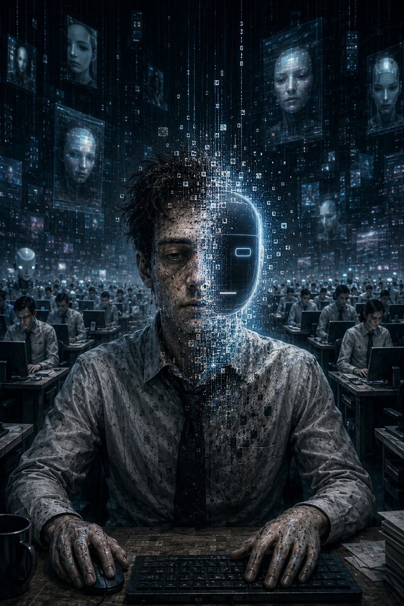 AIForReal0101's tweet photo. Are you suffering from “Promptrot”? It's the slow decay of clarity, originality, and human voice from overreliance on AI prompts.
AI should amplify thinking, not automate it away.
https://t.co/glIJZgaxRx 
#promptrot #ai #content #aiforreal https://t.co/quTEecOhk9