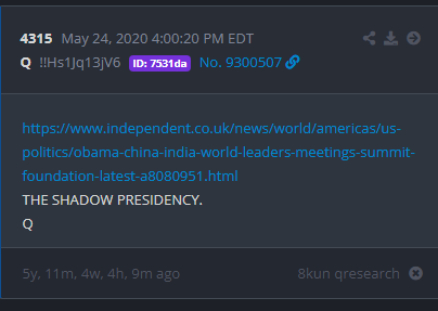 drawandstrike's tweet photo. Go back and look. 

WHERE WAS OBAMA ALL DURING TRUMP'S FIRST TERM? 

How many times did he 'shadow' Trump? 

What have I been telling you for over a year? 

Trump was NEVER really the President in that first term, of the 'Shadow Government'.  

OBAMA WAS STILL THE REAL PRESIDENT, as far as the ORGANIZED CRIME FRONT cleverly disguised as the Executive Branch agencies of the US federal government were concerned.  

You think JAMES COMEY ever really considered Trump 'his' President? That ANY of those Shadow Government/Organized Crime Front people embedded at the DOJ/FBI/CIA/DNI/DOE/State Dept/HHS, etc. ever considered Donald Trump to be THEIR President? 

Who were they really following then? Who were they loyal to? 

AND NOW THAT TRUMP IS BACK? 

YOU NOTICE ALL THE STRANGE PLACES WHERE THIS GAY F**GOT TURNS UP?  

He's doing it AGAIN.  

Why is he 'shadowing' Trump and his team AGAIN? 

https://t.co/xJUl1kGFEm