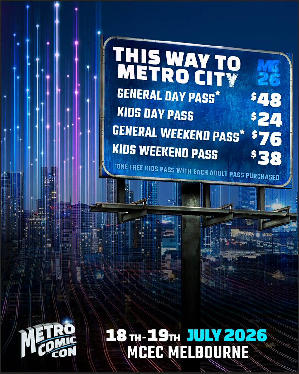 MetroComicCon tweet media