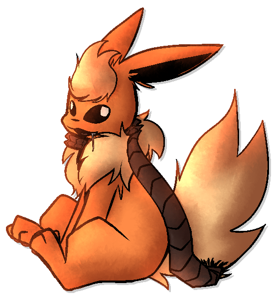 GemOnTW's tweet photo. Flareon with scarf https://t.co/I5EXTkFTe9