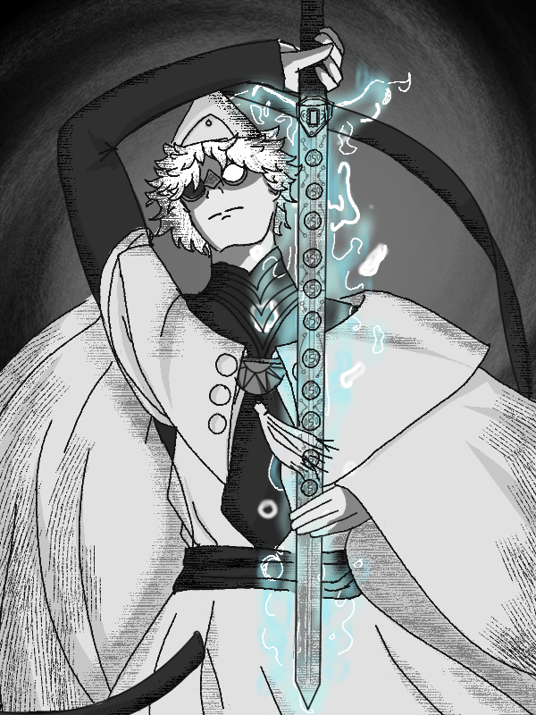 Shimocki's tweet photo. Worked on a #Qifrey drawing last night and messed with some auto actions on Clip Studio Paint.

#wha #witchhatatlier #WitchHatAtelierFanart https://t.co/BBXUbJgQsT
