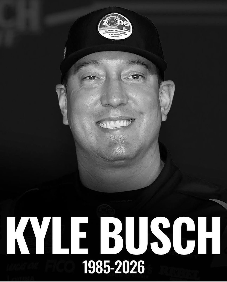 MHR_racing74's tweet photo. We are deeply saddened to hear the news of Kyle’s passing.
We extend our deepest condolences to Samantha and their children.
Rest in peace @KyleBusch https://t.co/XQj9Oh0mdw