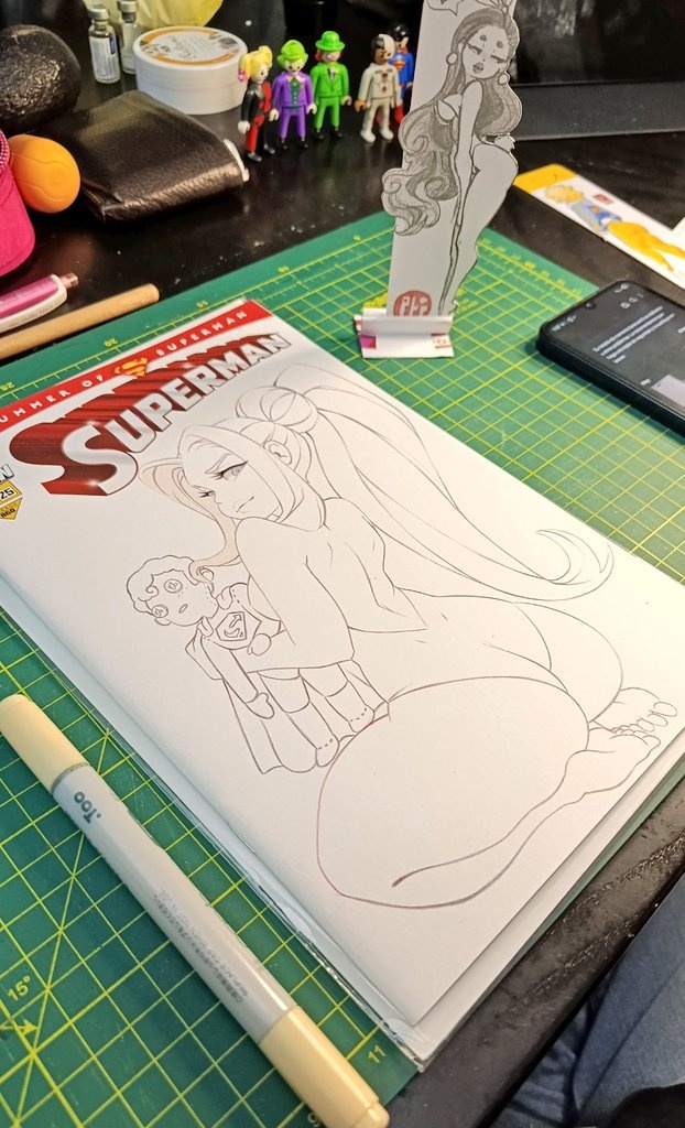 elquijoteDRAWS's tweet photo. Commission time #superman https://t.co/mswrP6QCKm