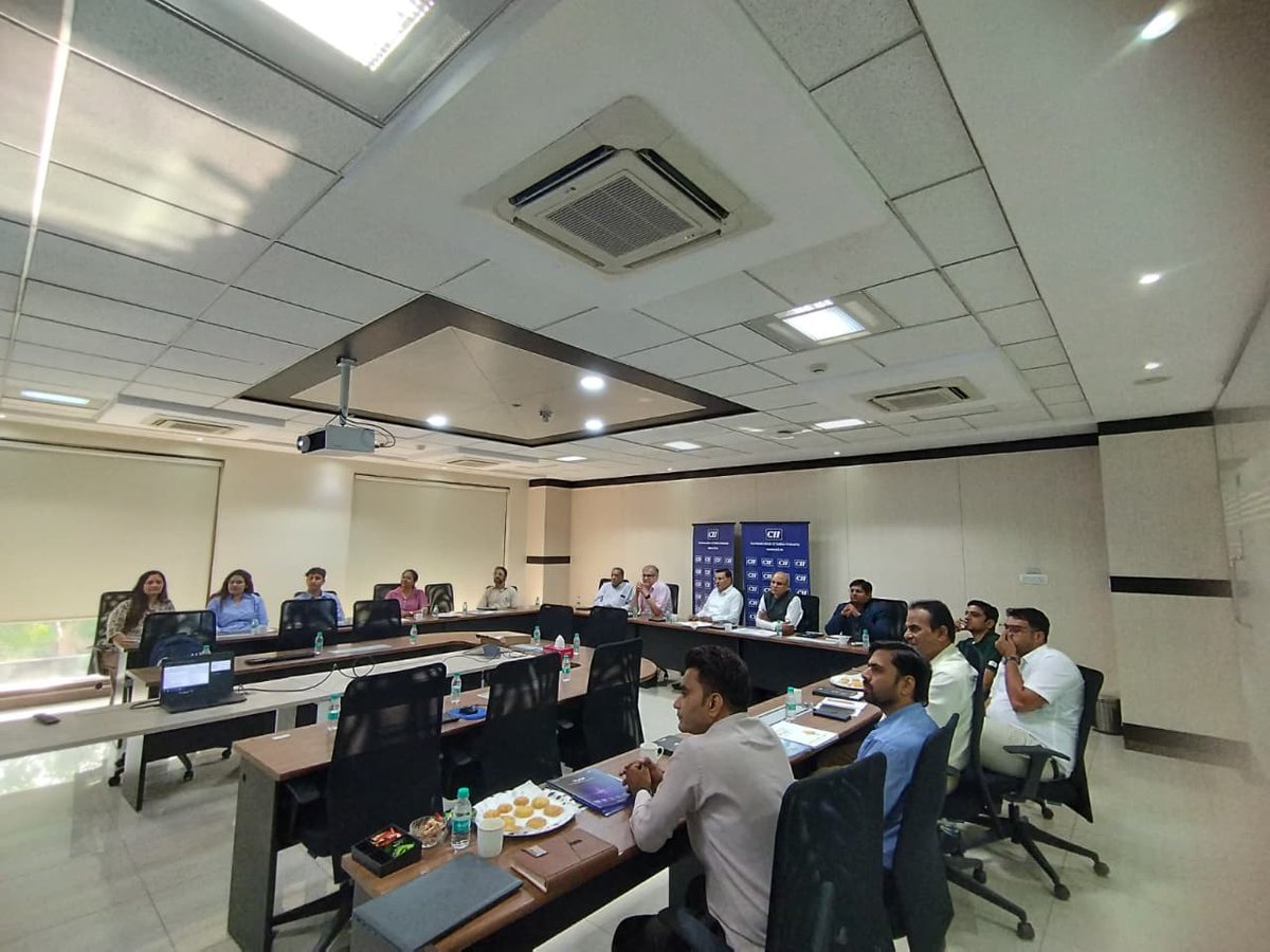 Matrix_Comsec's tweet photo. Matrix was pleased to host the Coffee Meet with CII Members at our Vadodara premises, fostering discussions on networking, business opportunities, and industry growth.
#MatrixComsec #CII #IndustryCollaboration https://t.co/hSaVGWNeNI