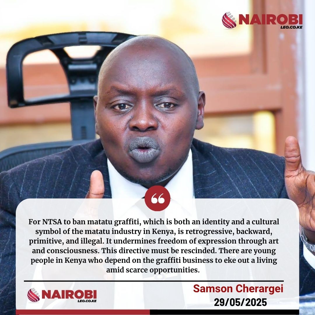 Senator Kiprotich Arap Cherargei tweet media