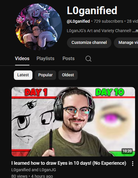 L0ganJG's tweet photo. THE FIRST VIDEO ON MY DRAWING CHANNEL JUST WENT LIVE

PLEASE CHECK IT OUT, THIS DRAWING STUFF IS HARD https://t.co/wfQKVHORWD