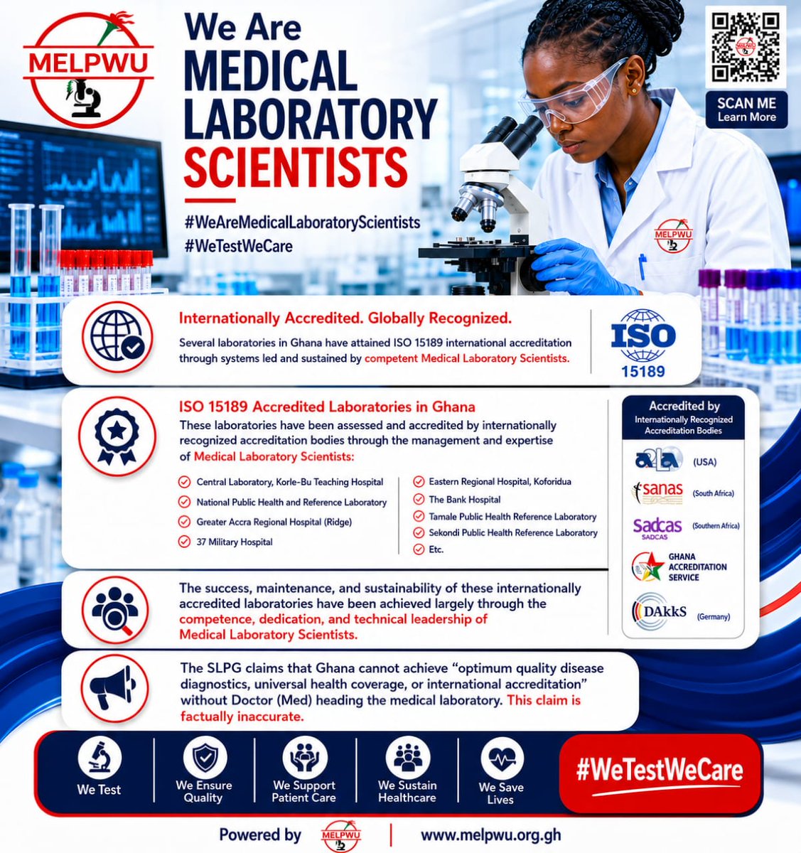 Medical Laboratory Prof. Workers' Union (Melpwu) tweet media