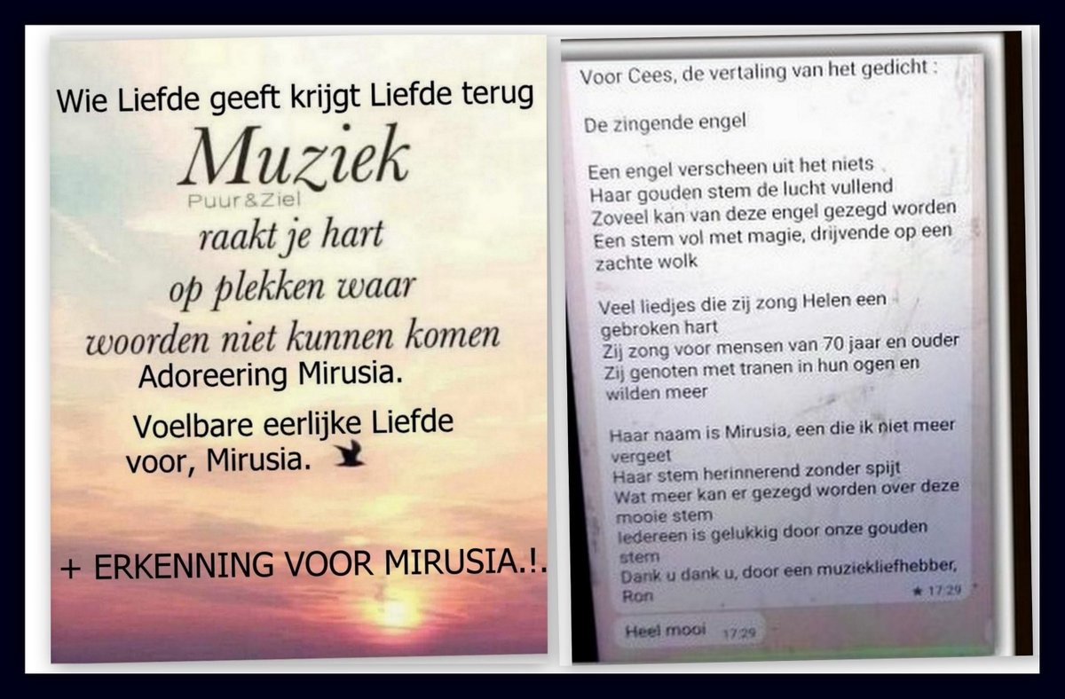 4817st's tweet photo. Mirusia/Mijn eerlijke echte voelbare LIEFDE.100% adoreering.❤️❤️👍 https://t.co/79yfF2aOfz
