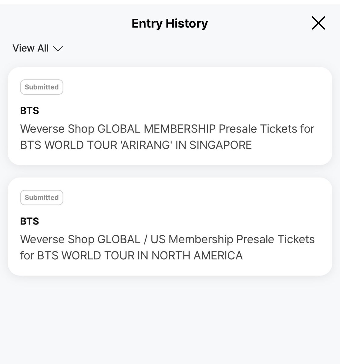 ash⁷ is seeing bts in LV 𓆉 tweet media