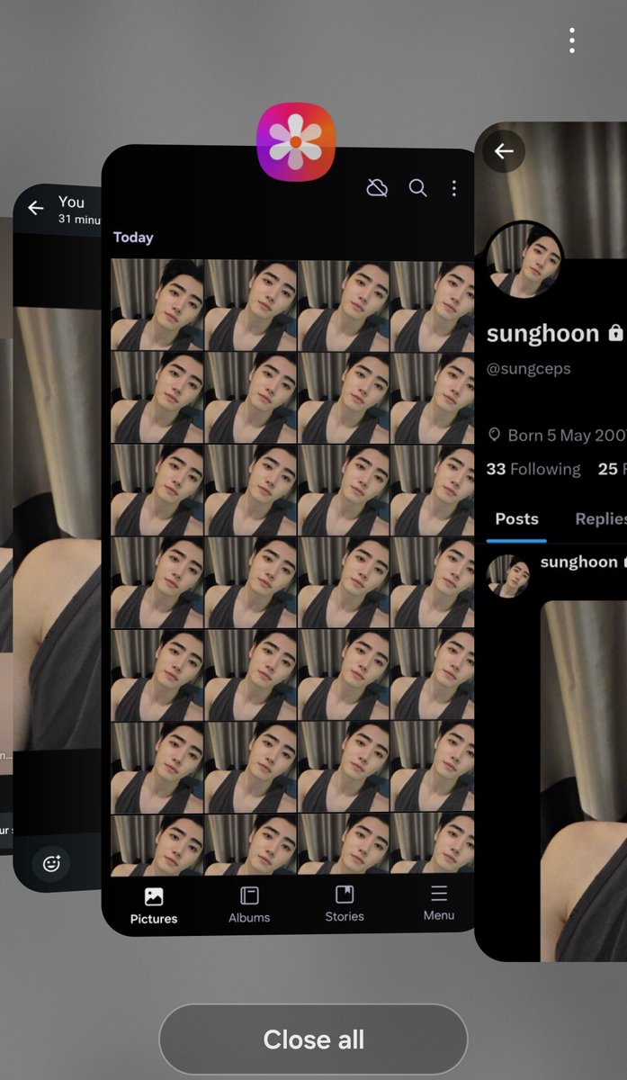 SUNGHOONSRIGHTBUTTCHEEK★Siri⁷ tweet media