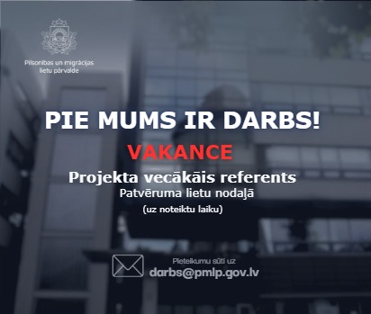 IeM_PMLP's tweet photo. Meklējam kolēģus vakancē:
💼Projekta vecākais referents Patvēruma lietu nodaļā.
Līdz 31. maijam sūti savu CV un izglītības dokumenta kopiju uz e-pastu darbs@pmlp.gov.lv ar norādi “Pieteikums Projekta vecākā referenta amatam”
Vairāk:  https://t.co/QfXLSdQaTl
#Pārvalde #teirdarbs https://t.co/fvBLZIRIdt