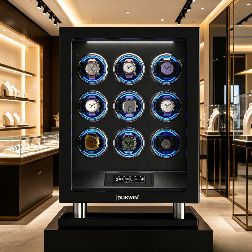 Dukwinstore's tweet photo. A collection worth admiring deserves a display worth remembering.
The Special Edition 9 Watch Winder.
#WatchBox #automaticwatch #luxurylifestyle #watchcollector #watchwinder #dukwin https://t.co/KPS0Iq0K9c