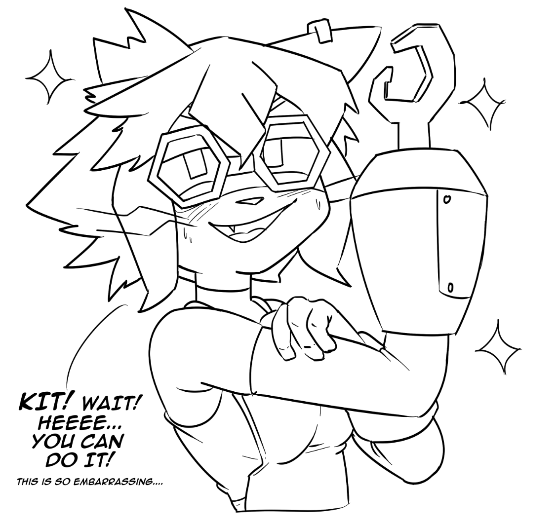 MeguMigue's tweet photo. *KIT  BODEGA UNLOCKS THE DETERMINATION PERK*
#gameoverse #gameoversefanart https://t.co/vptCxvDhaW