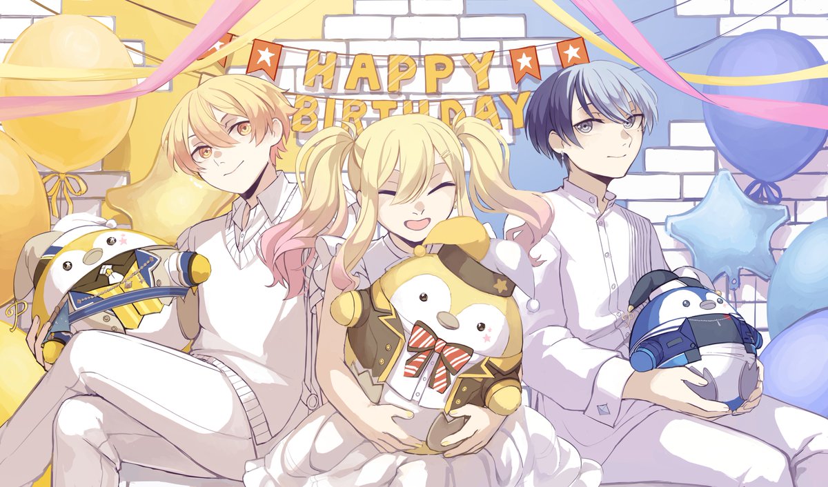 青柳冬弥 ,天馬司 「5月誕生日チーム #prsk_FA」|fooのイラスト