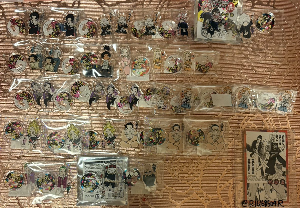 交換] 地獄楽 アクリルminiフィギュアコレクション コレクション缶