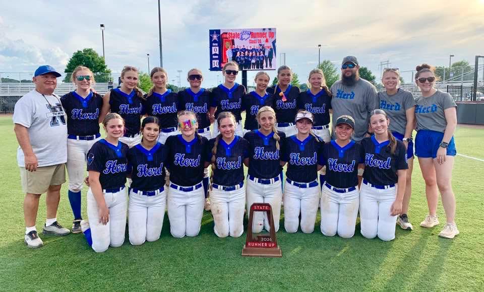 NSM_BisonSB's tweet photo. AHSAA 2A State Runner Up! These girls fought hard today, playing 4 games with very little breaks in between. Coming in as runner up in our first ever state tournament is a testament to their hard work and determination. Can’t wait to see how they continue to grow!

#RollHerd🦬 https://t.co/tJ3X2N5H1d