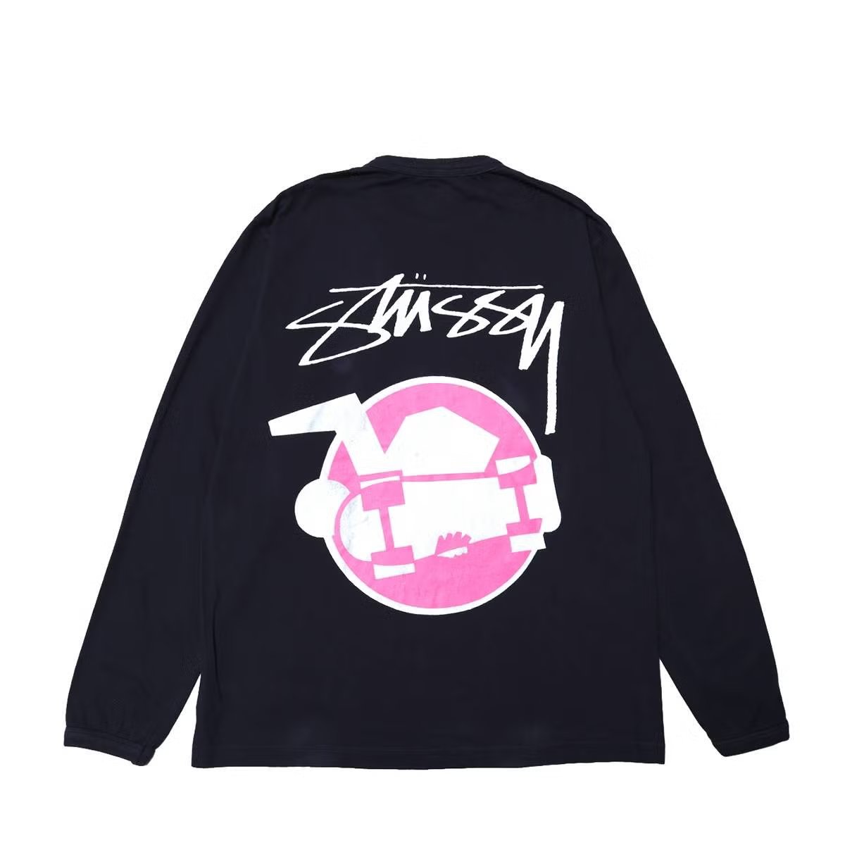 Stussy 00s Skate-Man L/S SHIRTS NAVY | MFC STORE OFFICIAL 