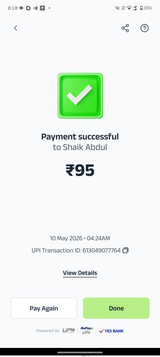 hareeshch15's tweet photo. @ItsAradhya__ @CountryGulshan @RailwaySeva @RailMinIndia Even I had to make payment to a personal scanner in secunderabad railway station, why should we pay ticket price to their personal account ?? https://t.co/oWhAHBhR6h