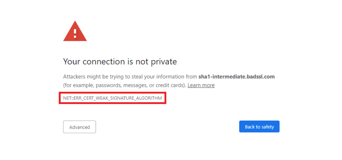 WeSSLInsights's tweet photo. 🔒 Fix NET ERR CERT WEAK SIGNATURE ALGORITHM Error in Chrome Fast

✅ Weak signature errors block users cold - here is the fast fix that actually works.

➡️ https://t.co/7uvCANReug

#ChromeError #SSL #CyberSecurity #WebSecurity #SSLInsights https://t.co/wEl3042XGg