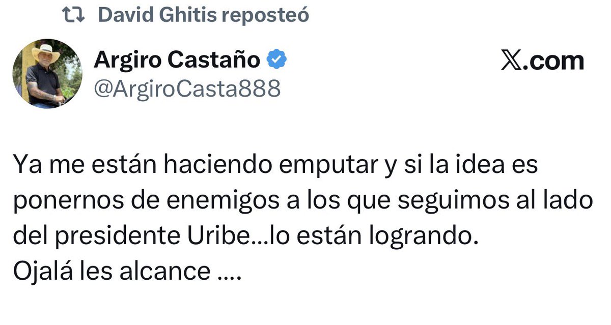 Checho Sangui. tweet media