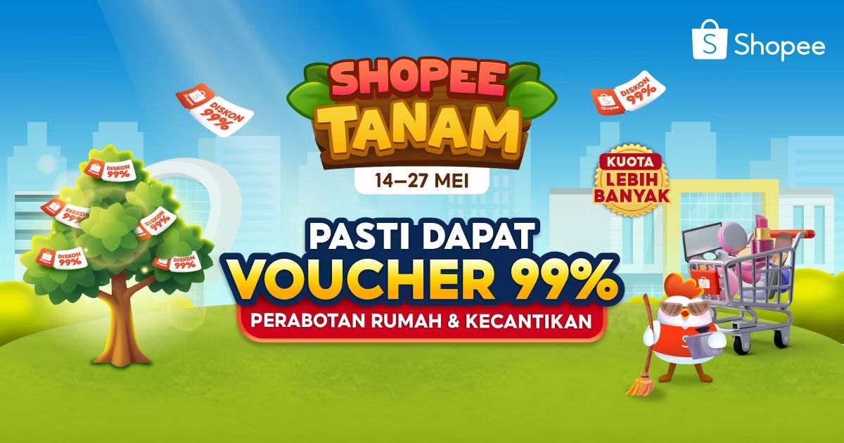 Filetdesole's tweet photo. Saling siram untuk panen voucher perabotan rumah dan kecantikan, yuk! Klik >> https://t.co/YepZvCs2Uq https://t.co/dJTQtjAvnK