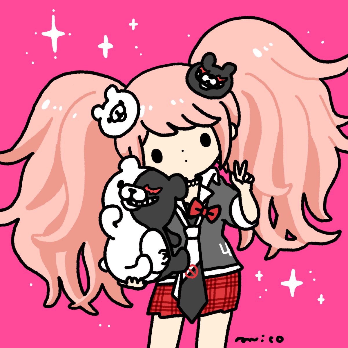 「#ダンガンロンパ #ロンパの日 fanart」|paricoのイラスト