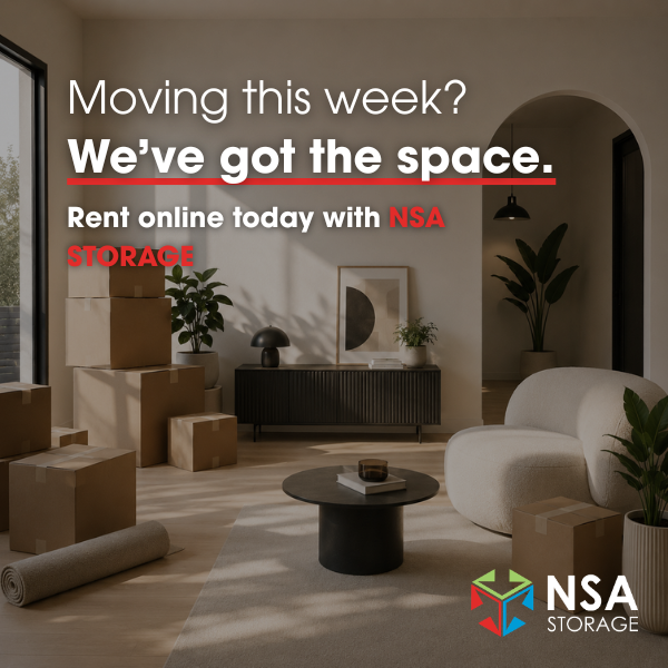NSA_SelfStorage's tweet photo. Between boxes and fresh starts, we've got the space you need. Reserve you unit online with NSA Storage today. https://t.co/ByuuMNs5bg