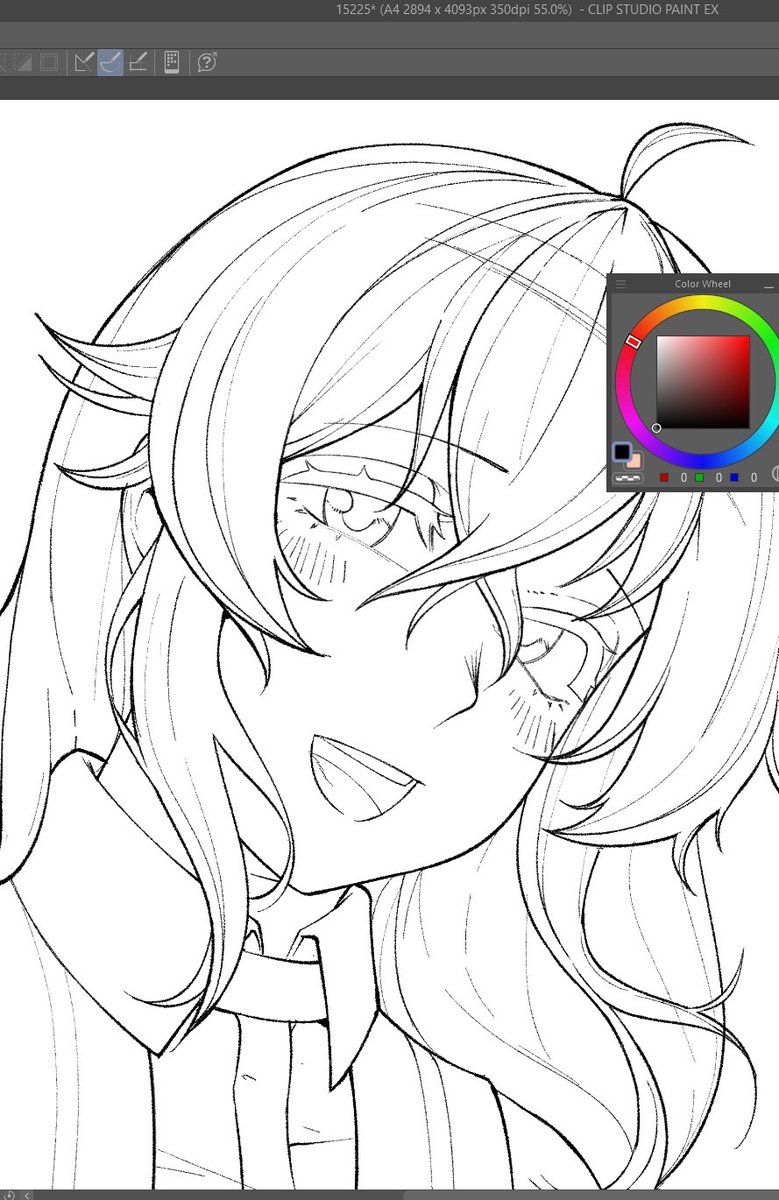 sssh1mo's tweet photo. #mushokutensei #roxy #wip https://t.co/IxjKIedWCm