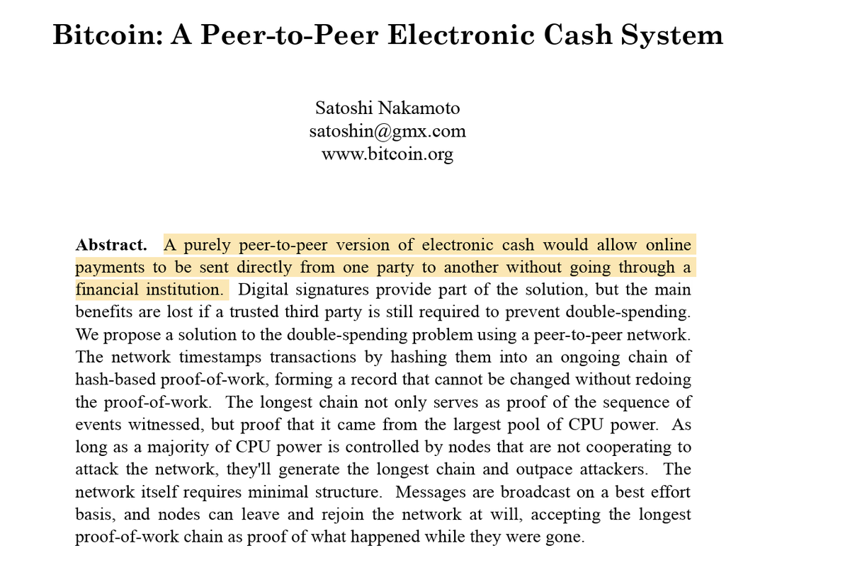 cryptolamchana's tweet photo. I reread the Bitcoin white paper today, and Bitcoin Pizza Day suddenly feels like much more than an early crypto joke. 🍕

The white paper did not begin with the idea of “digital gold”.

It began with a peer to peer electronic cash system. 

So when 10,000 $BTC was used to buy two pizzas in 2010, it was not irrational in that context. It was one of the first real world proofs that the system could actually work.

People like to look back at that transaction with today’s price and call it unbelievable.

📈But markets are often like this. 

Early value is rarely obvious.

The real challenge is not understanding the story after the chart has already gone up. The hard part is understanding the mechanism and incentives before there is consensus, liquidity, or social validation.

Bitcoin moved from a payment experiment to a store of value narrative through trust, network effects, liquidity, and time.
_________________________________
To me, Pizza Day is not about how much someone “lost”.

It is a reminder that many assets go through a phase of being underestimated, misunderstood, or even laughed at before they become consensus.

Trading is similar. 

Once the chart is clear, conviction looks easy.

Before confirmation, the difference is whether you can understand the logic, control your position size, and survive the volatility.

#Bitcoin #BTC #BitcoinPizzaDay #Crypto #TradingMindset #CFD #Trading